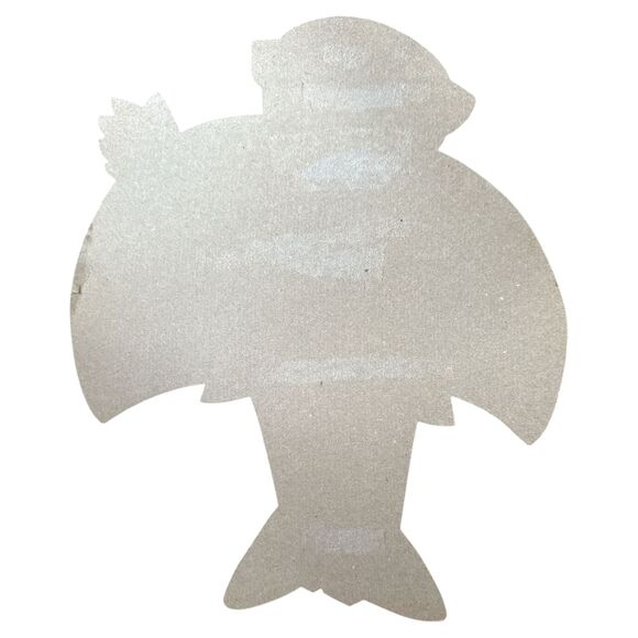 Vintage Halloween Dracula Vampire Die-Cut Decoration 13" Cartoony Style - Picture 3 of 4